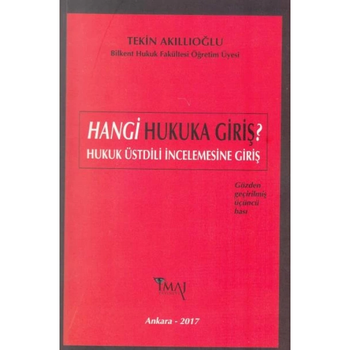 Hangi Hukuka Giriş?