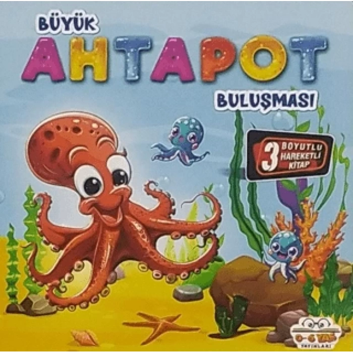 Hareketli Kitaplar Büyük Ahtapot Buluşması