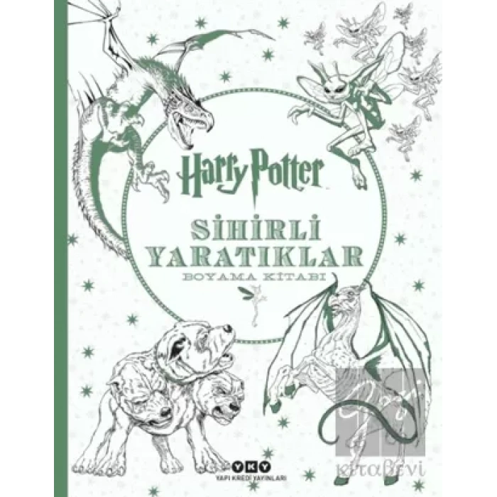 Harry Potter Sihirli Yaratıklar Boyama Kitabı