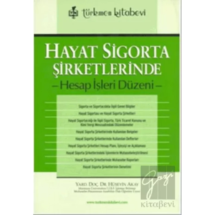 Hayat Sigorta Şirketlerinde