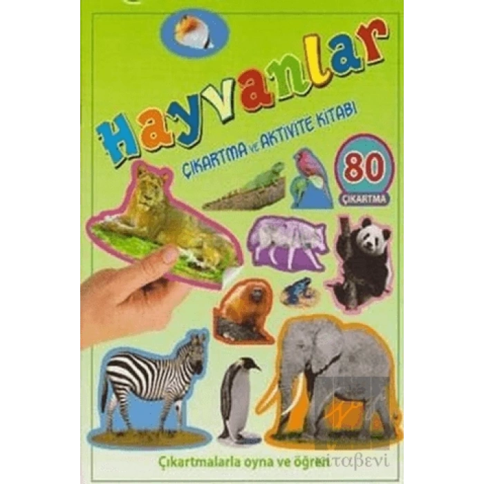 Hayvanlar - Çıkartma ve Aktivite Kitabı