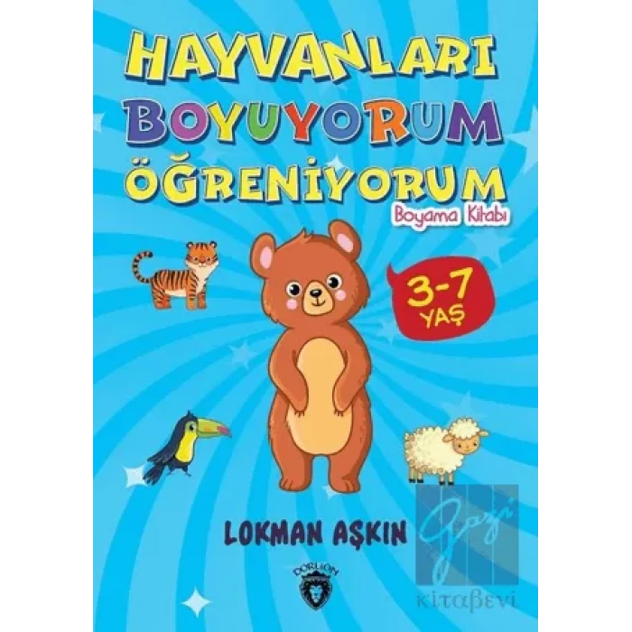 Hayvanları Boyuyorum Öğreniyorum