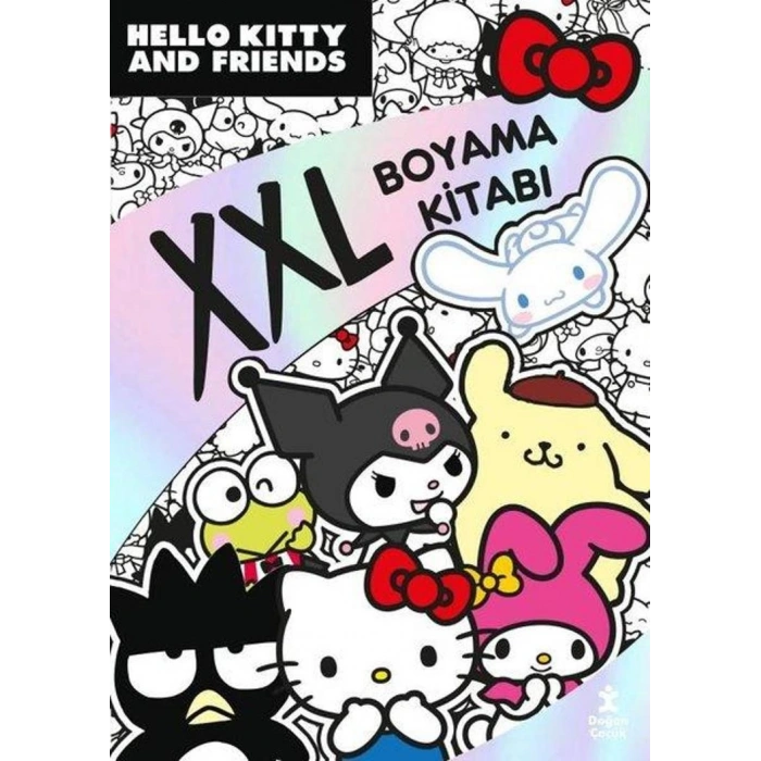 Hello Kitty and Friends XXL Boyama Kitabı