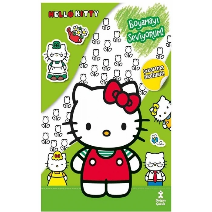 Hello Kitty Boyamayı Seviyorum