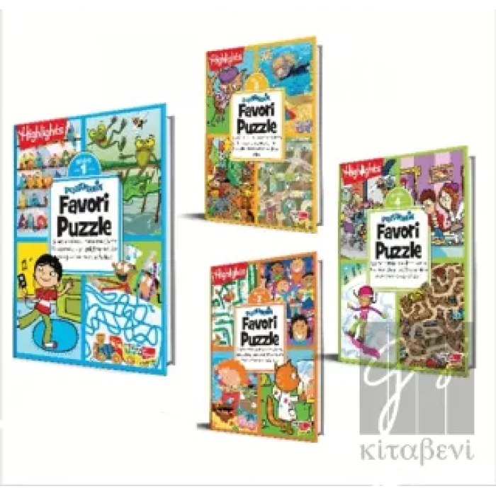 Highlights Puzzlemania Favori Puzzle 4lü Set