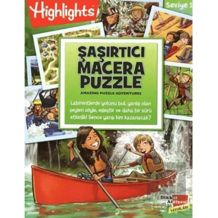 Highlights Şaşırtıcı Macera Puzzle 2li Set