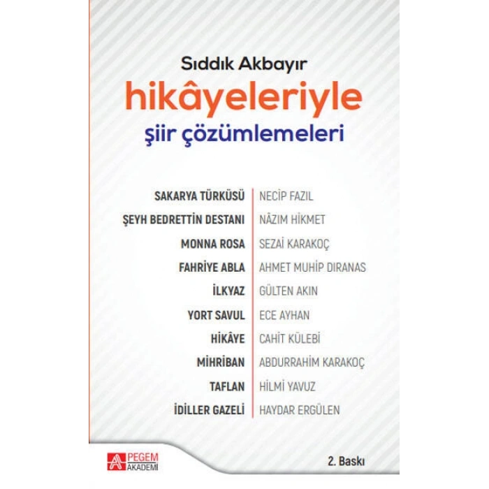 Hikâyeleriyle Şiir Çözümlemeleri
