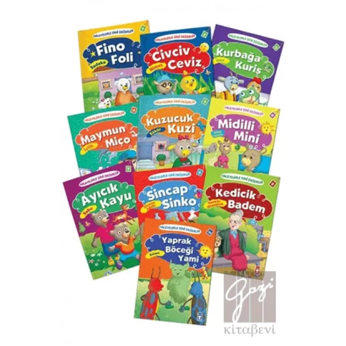 Hikayelerle Dini Değerler Set (10 Kitap Takım)