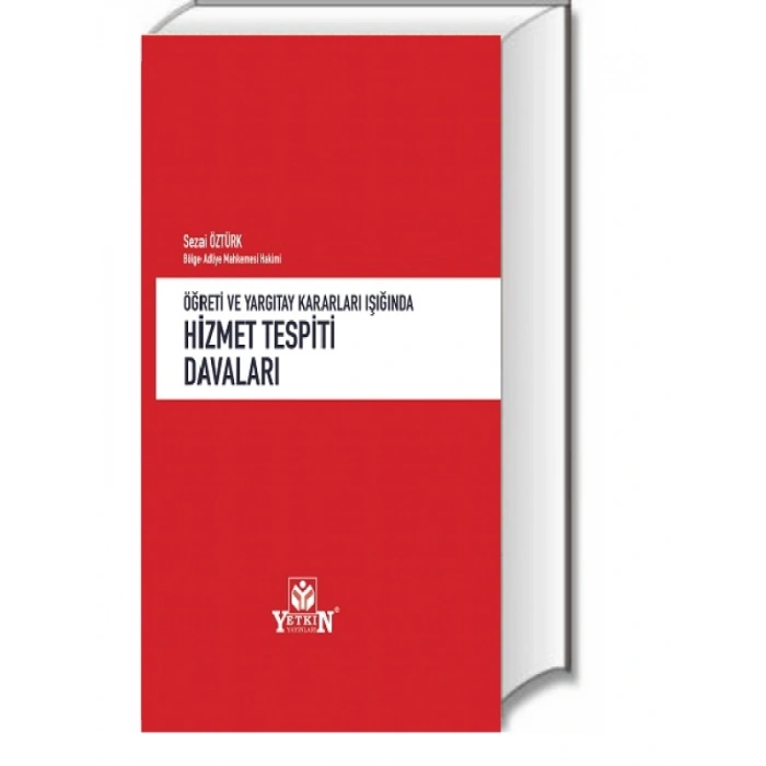 Hizmet Tespiti Davaları - Sezai Öztürk