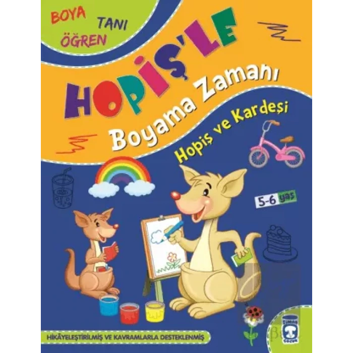 Hopiş ve Kardeşi - Hopişle Boyama Zamanı