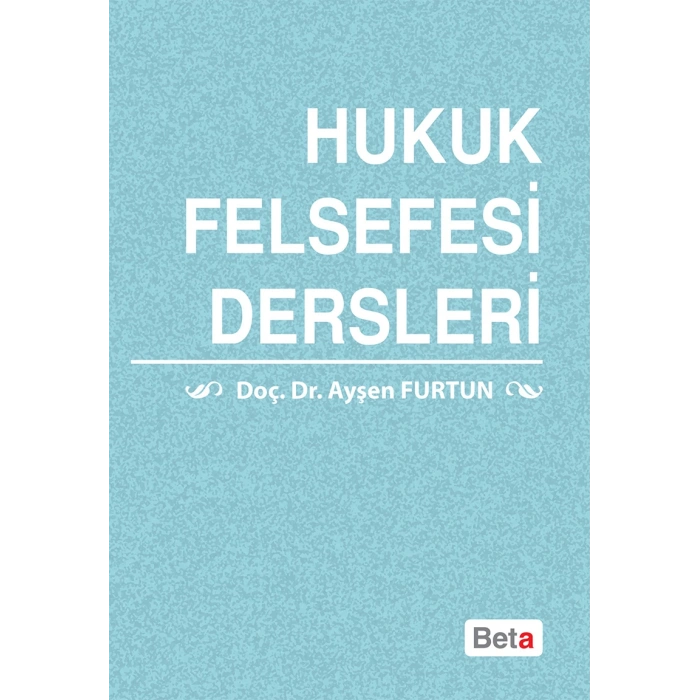 Hukuk Felsefesi Dersleri