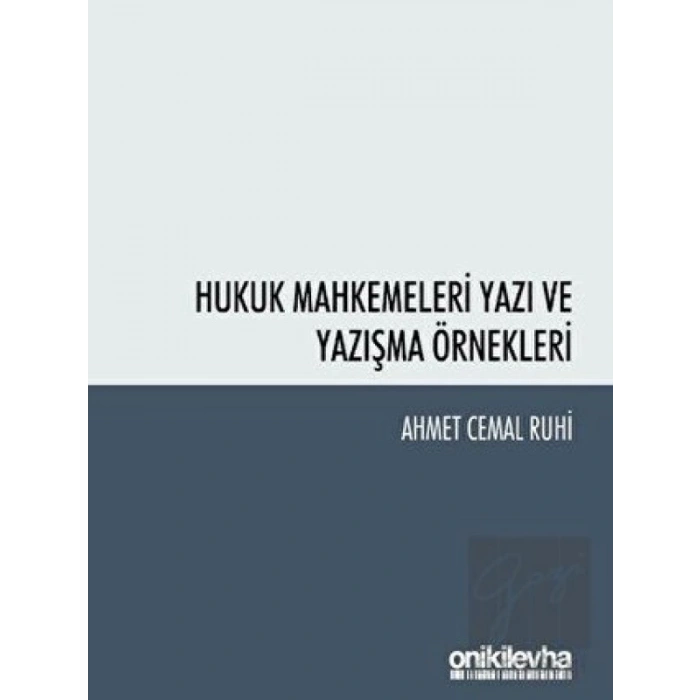 Hukuk Mahkemeleri Yazı ve Yazışma Örnekleri