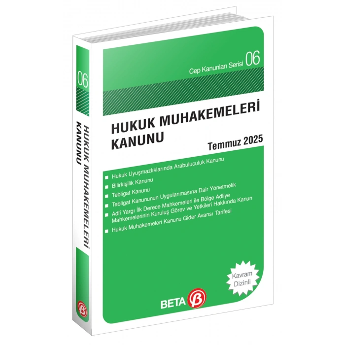 Hukuk Muhakemeleri Kanunu Cep Serisi 2025