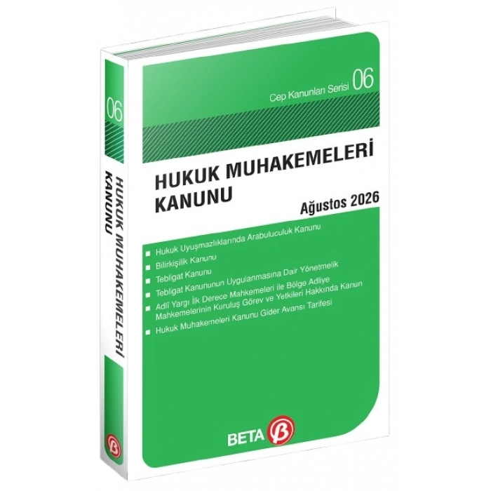 Hukuk Muhakemeleri Kanunu Cep Serisi 2026