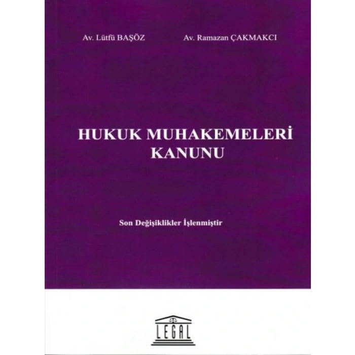 Hukuk Muhakemeleri Kanunu  (Orta Boy)