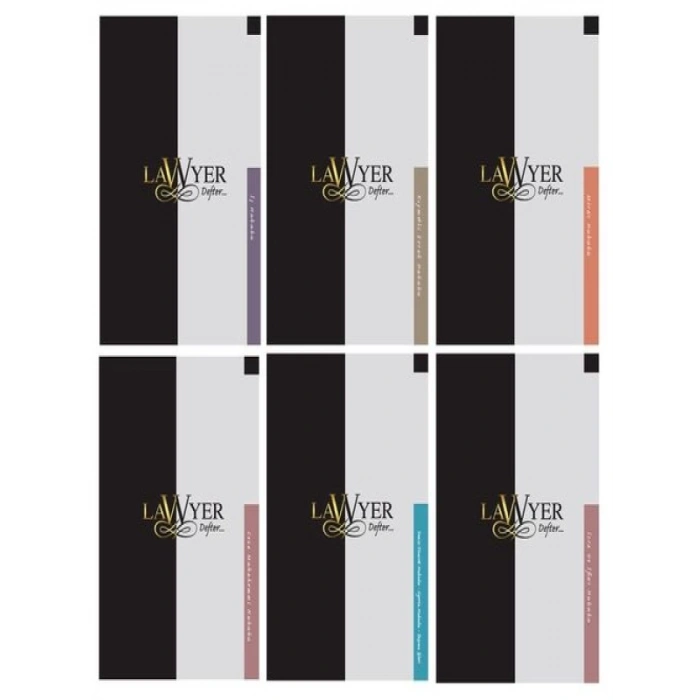 Hukuk Öğrencileri İçin Lawyer Defter Seti 4. Sınıf Savaş Yayınları