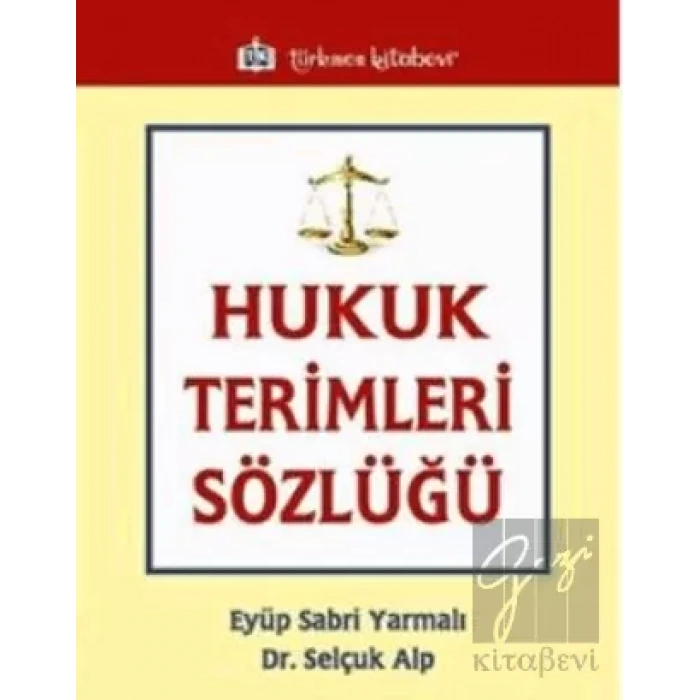 Hukuk Terimleri Sözlüğü