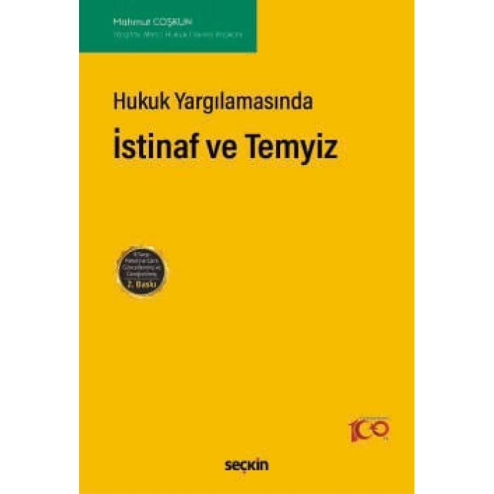 Hukuk Yargılamasındaİstinaf ve Temyiz