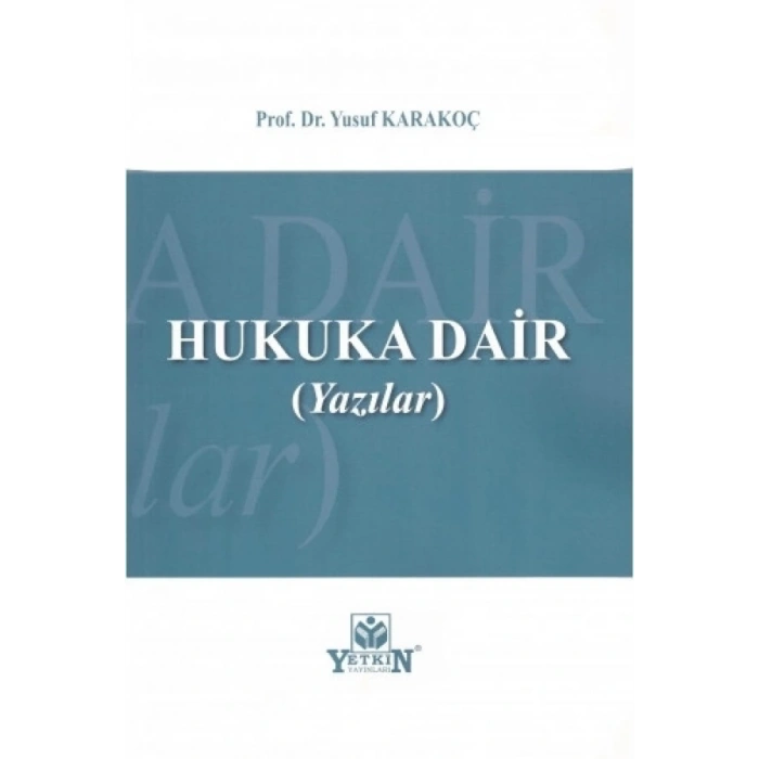 Hukuka Dair (Yazılar)