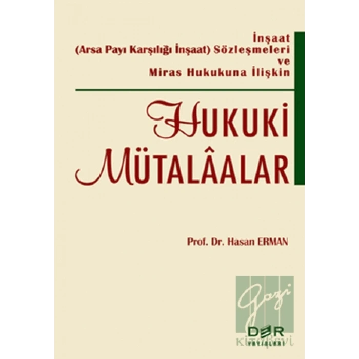 Hukuki Mütalaalar