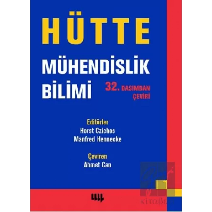 Hütte: Mühendislik Bilimi 32. Basımdan Çeviri