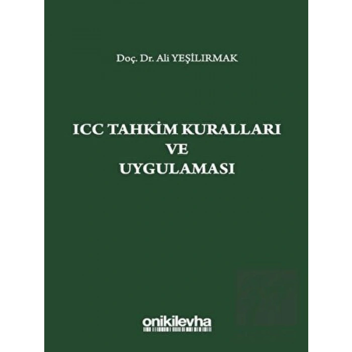 ICC Tahkim Kuralları ve Uygulaması