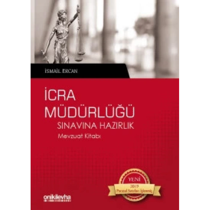 İcra Müdürlüğü Sınavına Hazırlık Mevzuat Kitabı