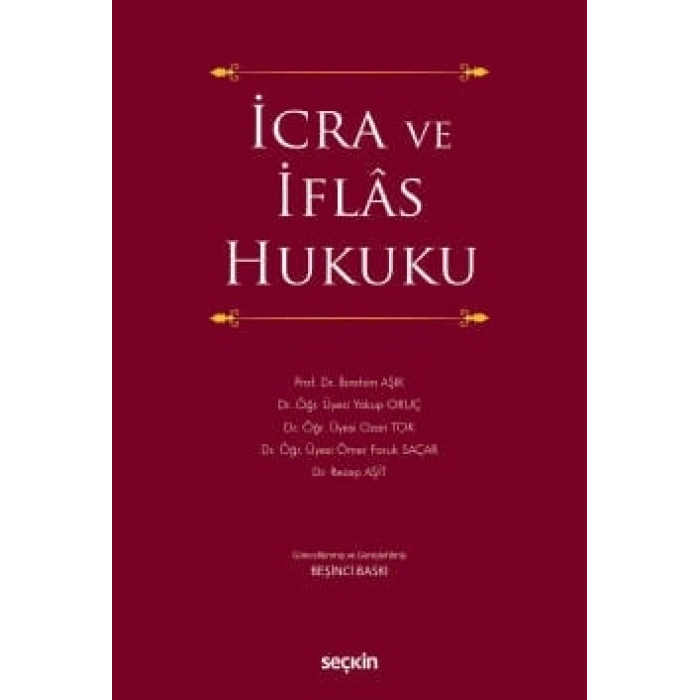 İcra ve İflâs Hukuku