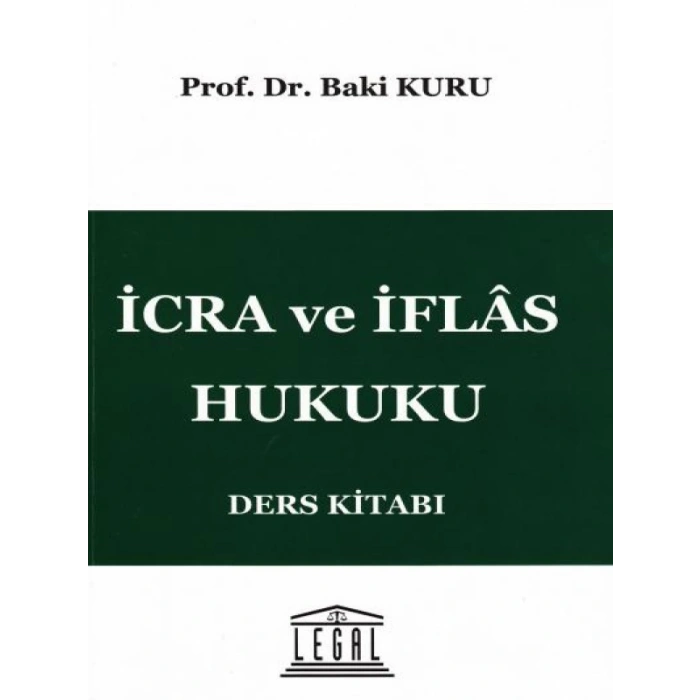 İcra ve İflâs Hukuku