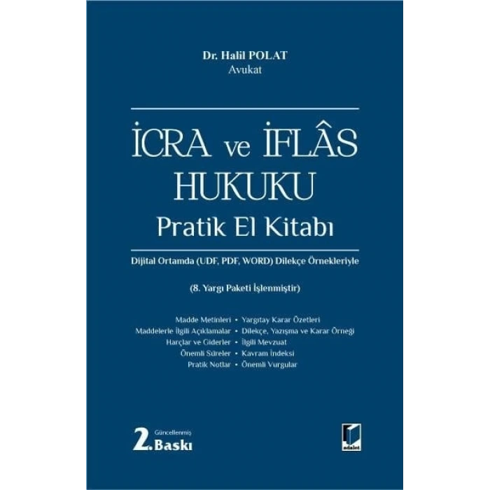 İcra ve İflas Hukuku Pratik El Kitabı