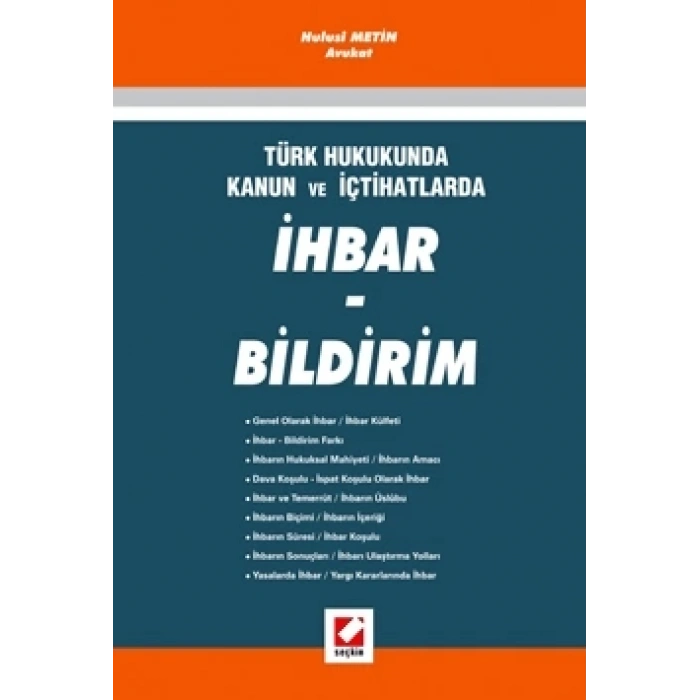 İçtihatlarlaİhbar – Bildirim