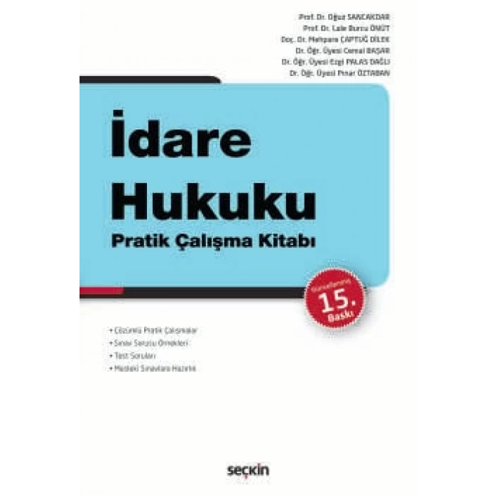İdare Hukuku Pratik Çalışma Kitabı