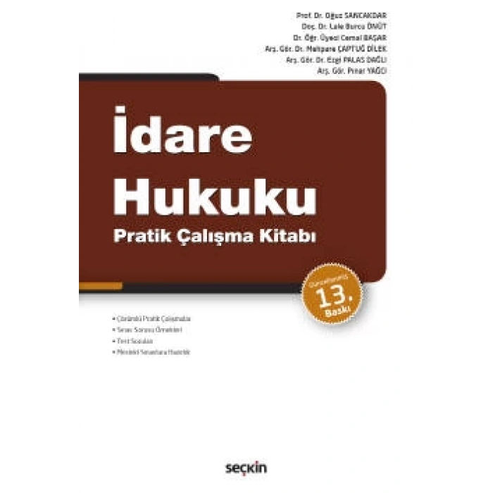İdare Hukuku Pratik Çalışma Kitabı