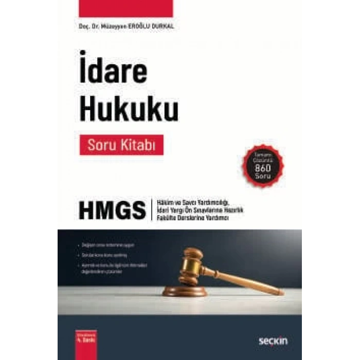 İdare Hukuku Soru Kitabı Tamamı Çözümlü