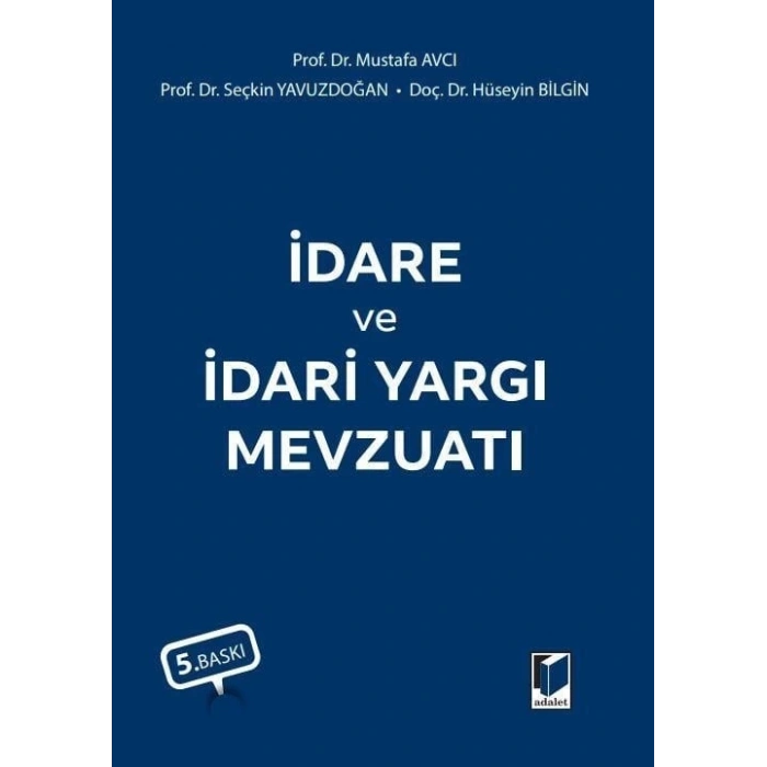 İdare ve İdari Yargı Mevzuatı
