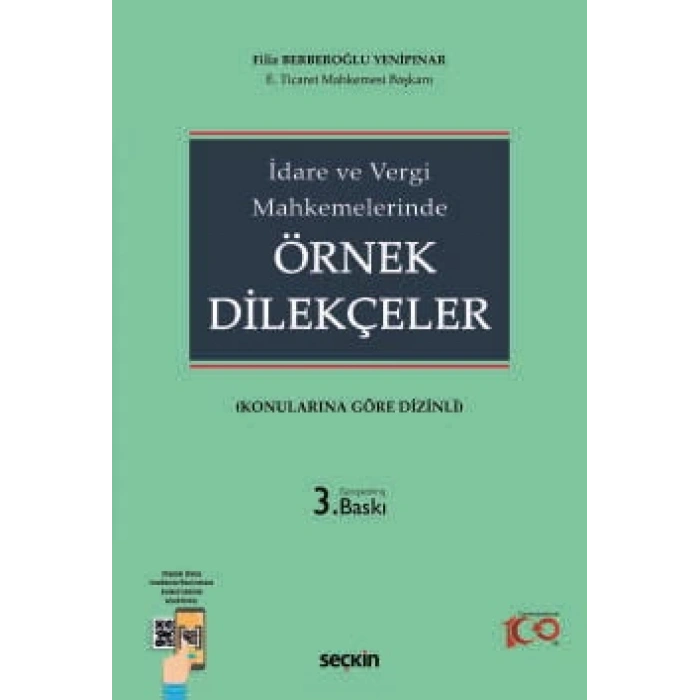 İdare ve Vergi Mahkemelerinde Örnek Dilekçeler (Konularına Göre Dizinli)