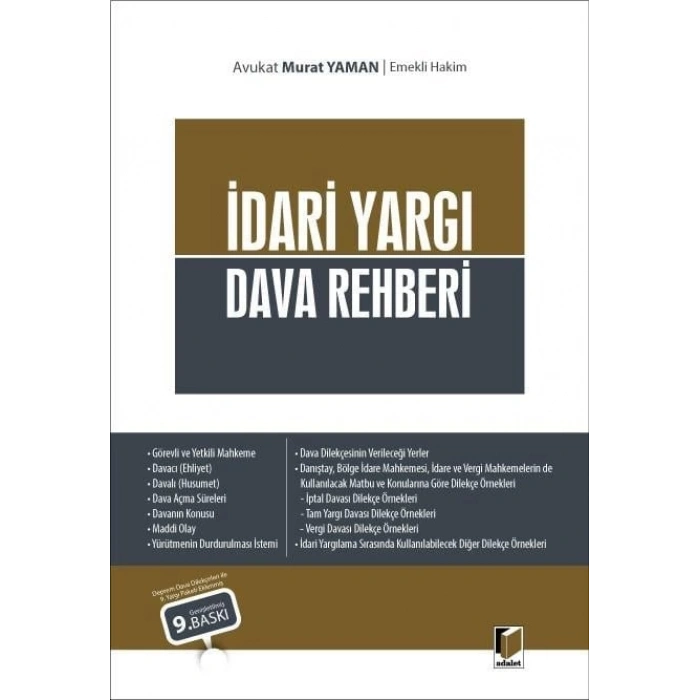 İdari Yargı Dava Rehberi