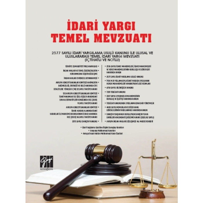 İdari Yargı Temel Mevzuatı