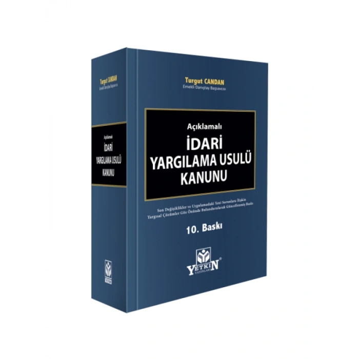 İdari Yargılama Usulü Kanunu - Turgut Candan Aralık 2023