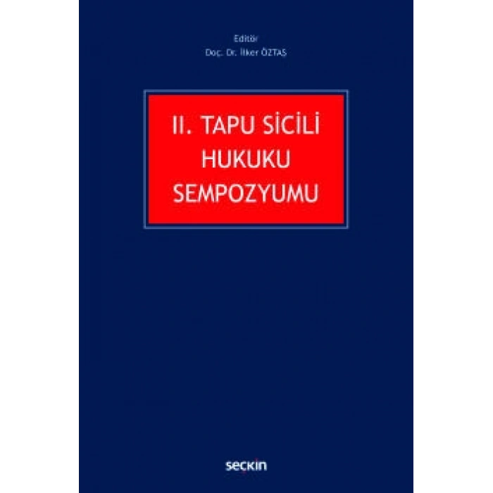 II. Tapu Sicili Hukuku Sempozyumu