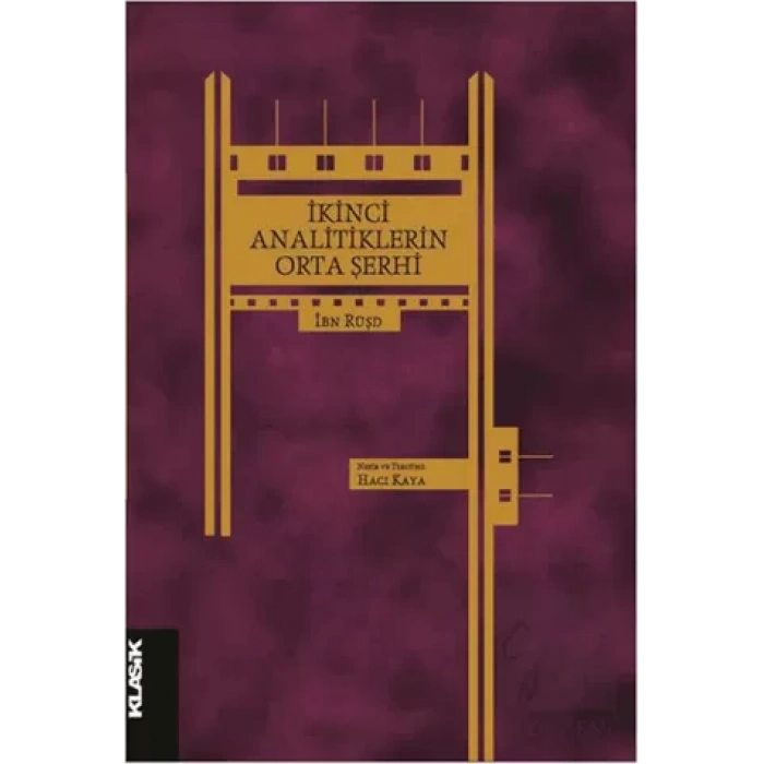 İkinci Analitiklerin Orta Şerhi