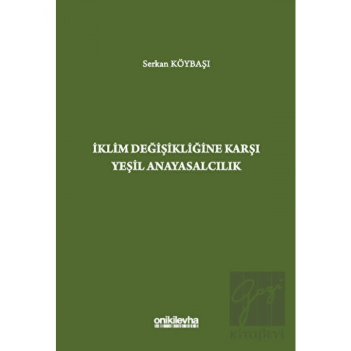 İklim Değişikliğine Karşı Yeşil Anayasalcılık