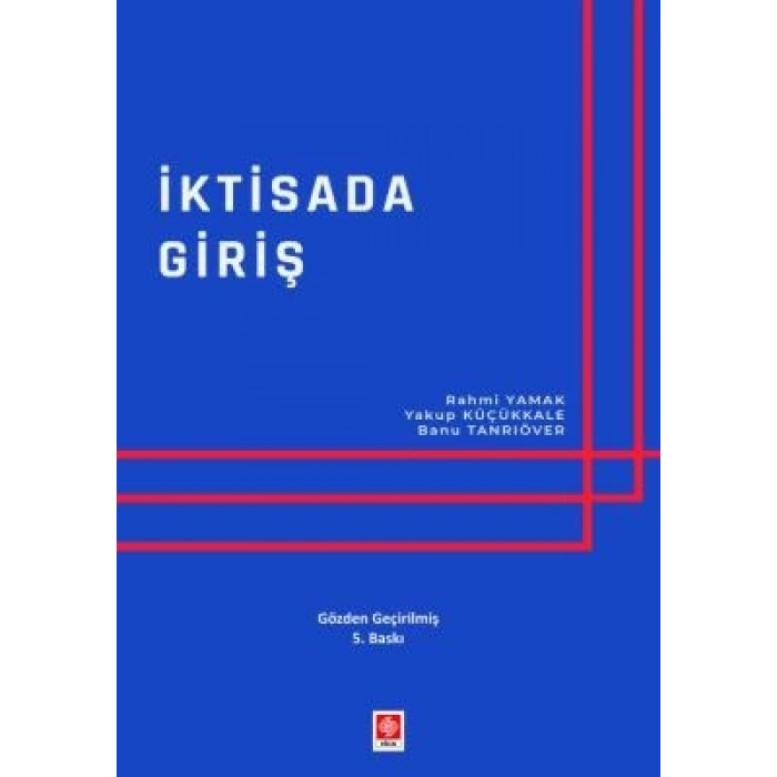 İktisada Giriş Rahmi Yamak