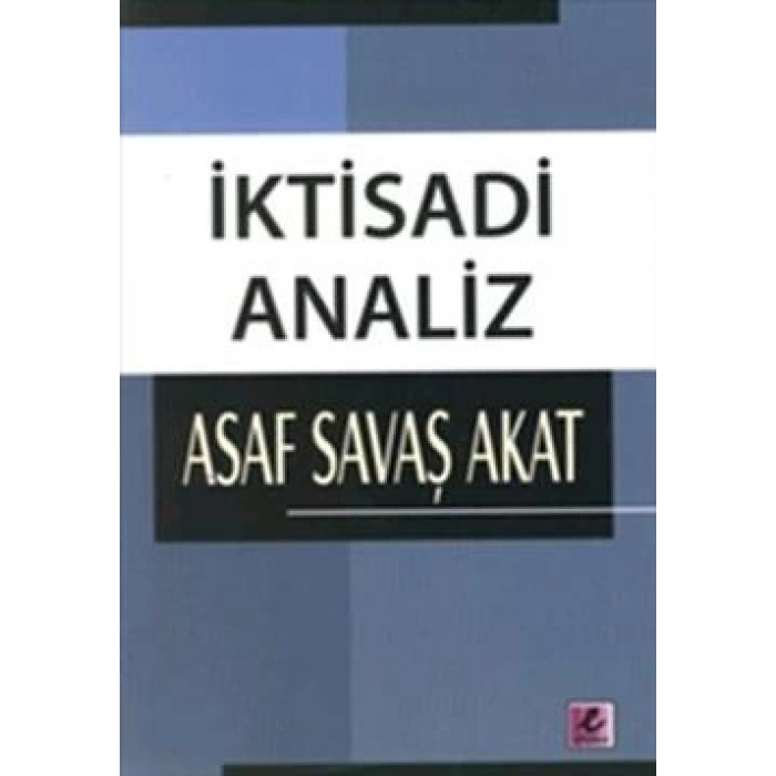 İktisadi Analiz