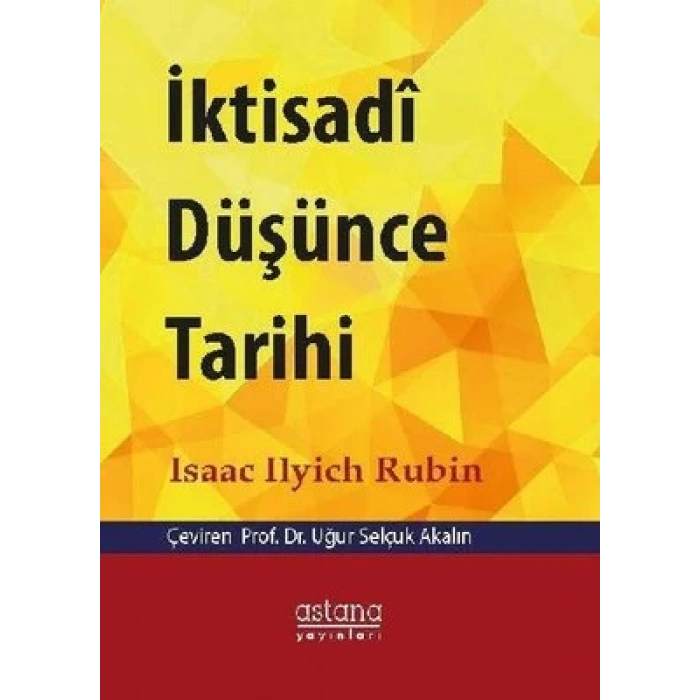 İktisadi Düşünce Tarihi