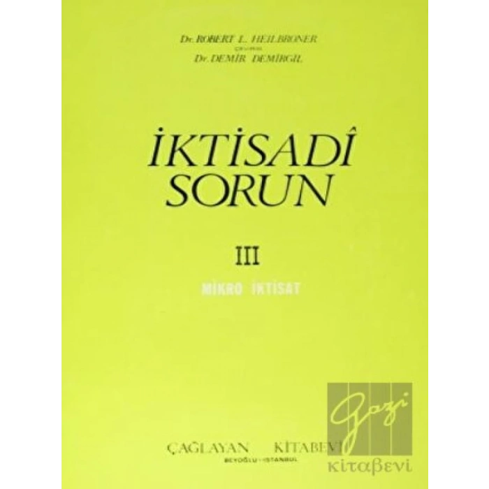 İktisadi Sorun 3