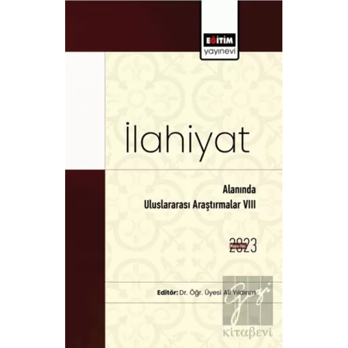 İlahiyat Alanında Uluslararası Araştırmalar VIII