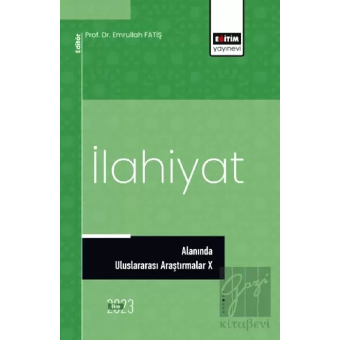 İlahiyat Alanında Uluslararası Araştırmalar X