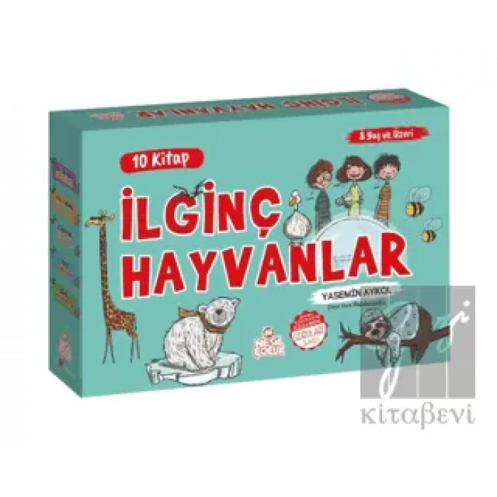 İlginç Hayvanlar (10 Kitap)