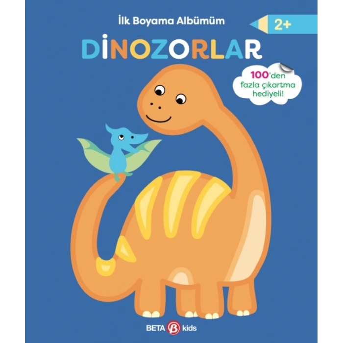 İlk Boyama Albümüm - Dinozorlar